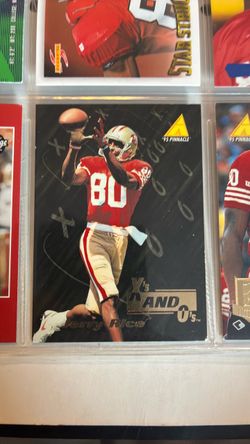 1995 pinnacle club Jerry Rice #196