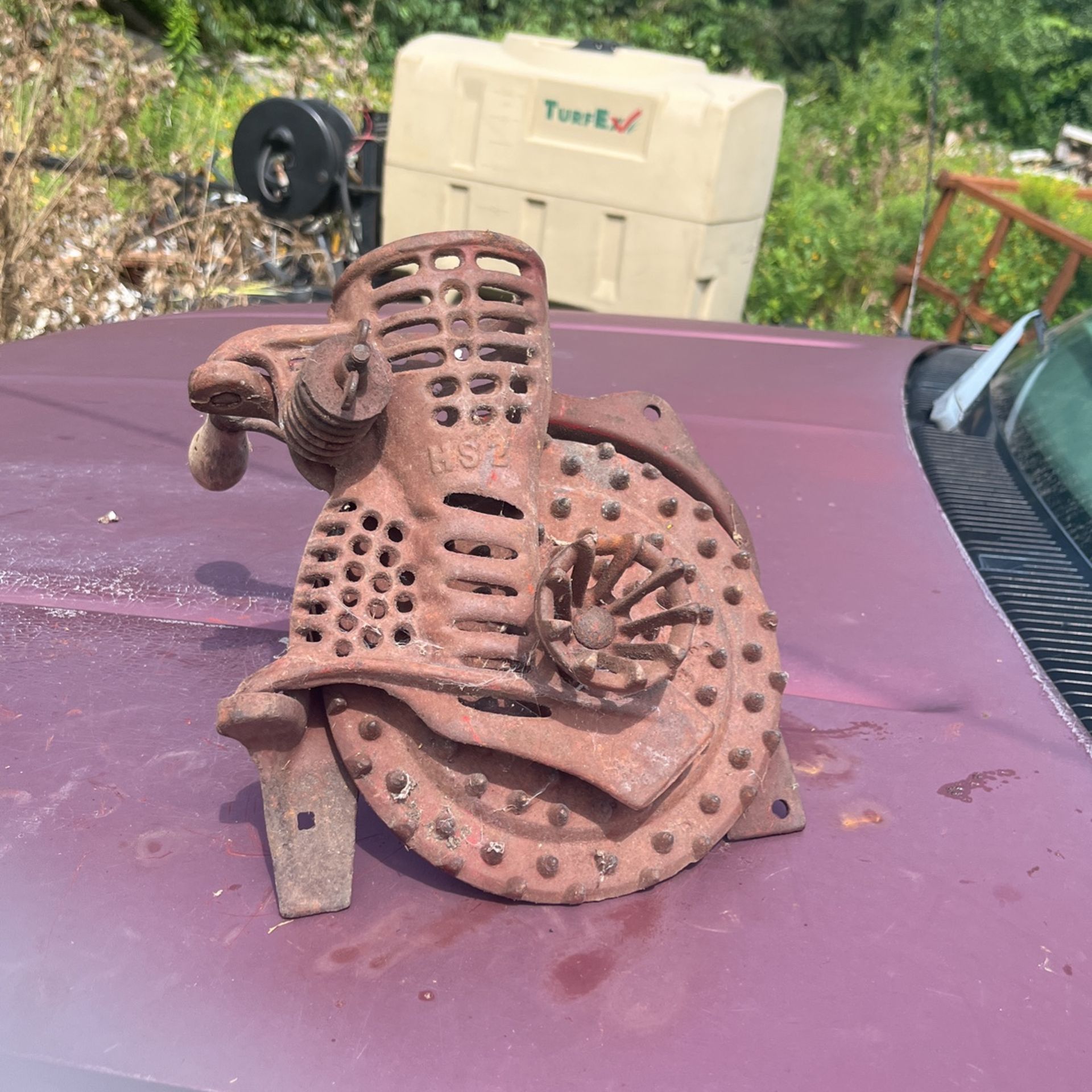 vintage corn shucker