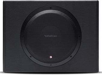 Rockford Fosgate Punch P300-12 Single 12" 300-Watt Amplified Subwoofer in Enclosure - Black