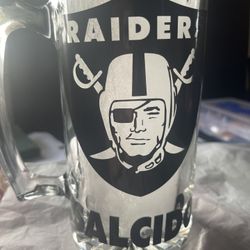 Raiders Beer Mug