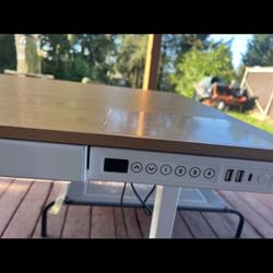 Standing Wood Top Desk 