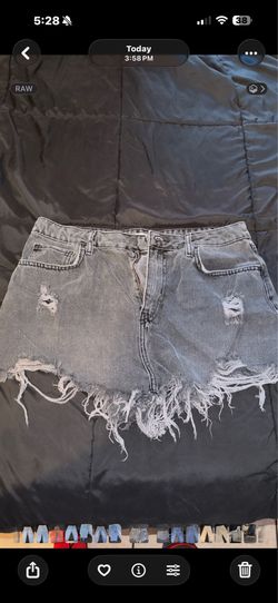 High waisted micro shorts