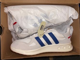 Adidas Cloudfoam Sneakers White Blue size 10