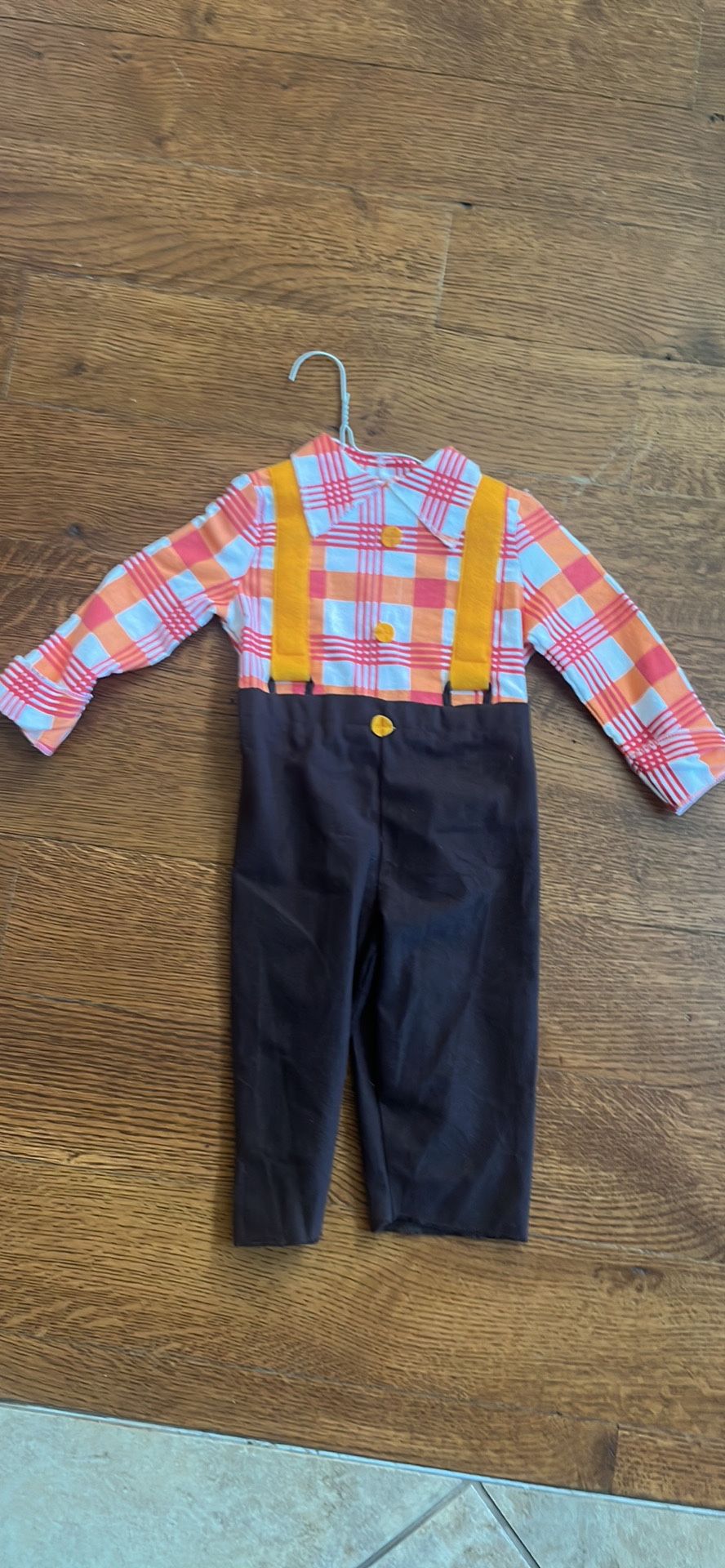 Scarecrow Farmer Halloween Costume 2T-3T