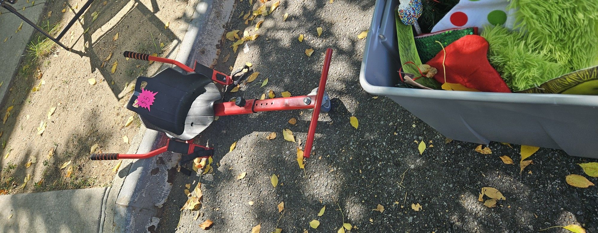 Hover Board Attachment Car