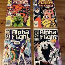 Alpha Flight Comics! 