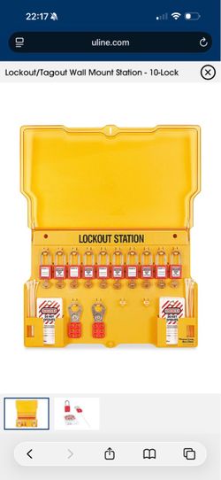 Lock out tag out  brand new