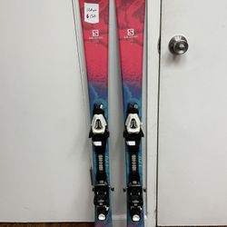 120cm Salomon lux skis