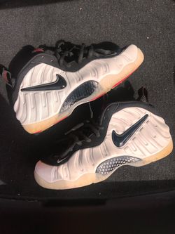 Nike Foamposite pearls (men’s size 10)