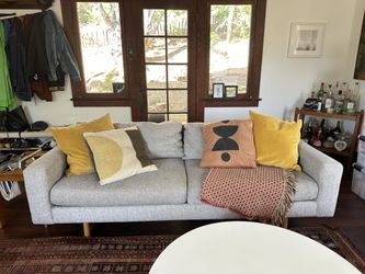 West Elm Eddy Sofa 82" - moving!