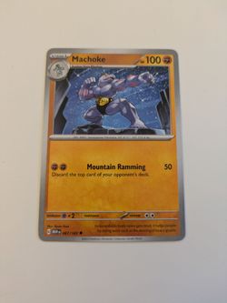 Machoke Pokemon Card MEW 067