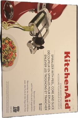 KitchenAid Spiralizer with Peel, core and Slice KAM1APC