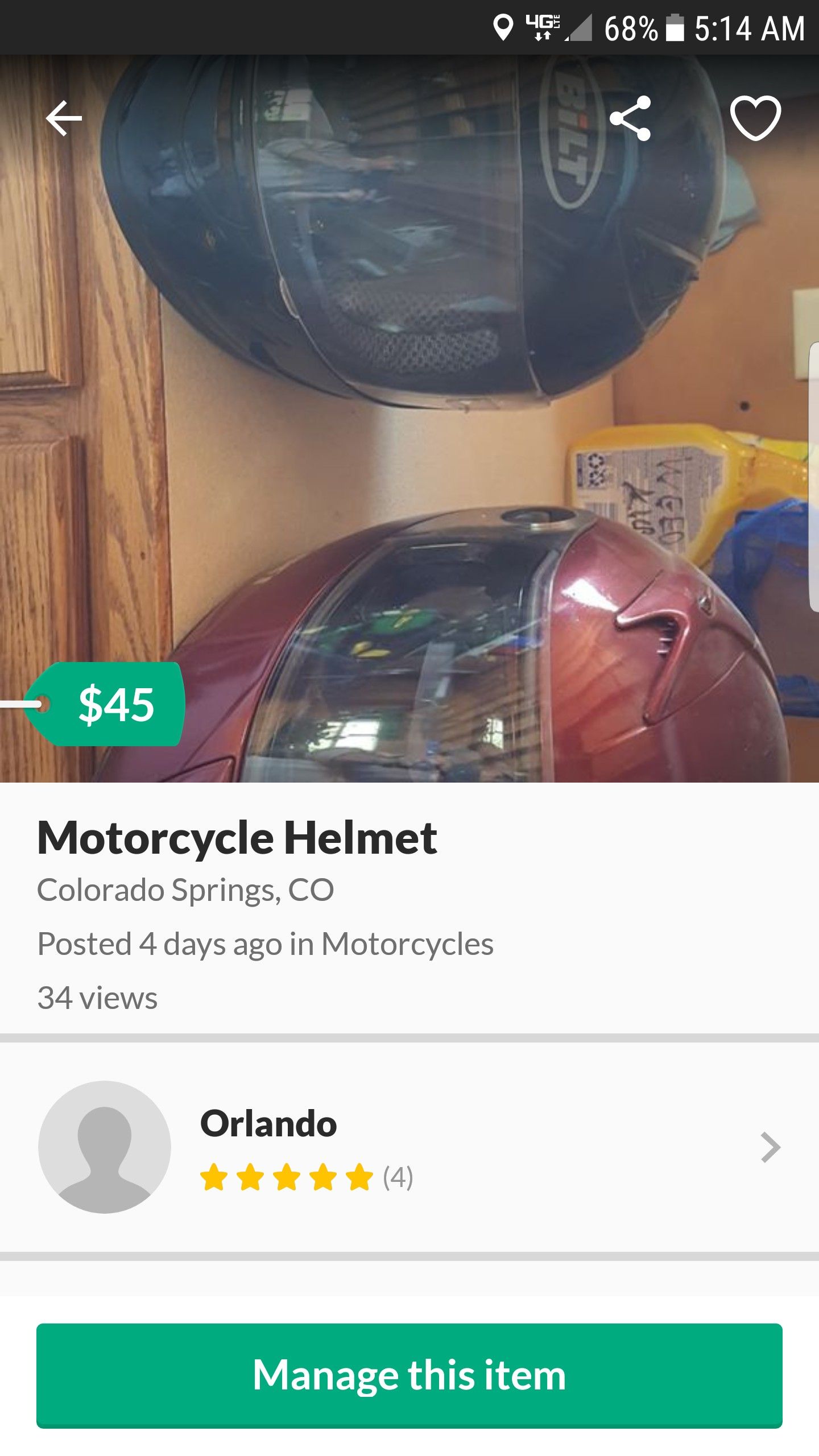 Motorcycle helmets