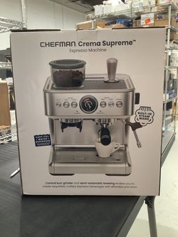 CHEFMAN Crema Supreme Espresso Machine
