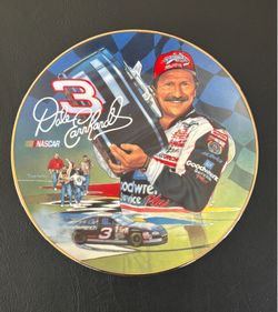 Dale Earnhardt #3 Intimidator NASCAR Daytona 500 Victory Collectible Porcelain Plates