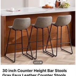 3. 30 Inch Bar Stools New In Box  Free Local Delivery