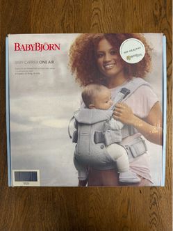 BabyBjörn Baby Carrier One Air — Slate Blue (New, Open Box, Never Used)