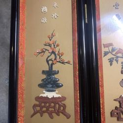 vintage flower decorations, Table stands 