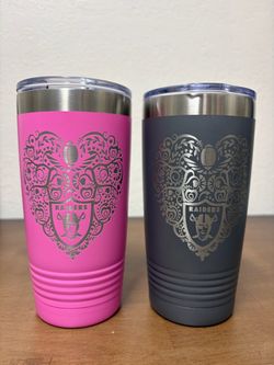 Raiders Engraved Insulated Tumbler