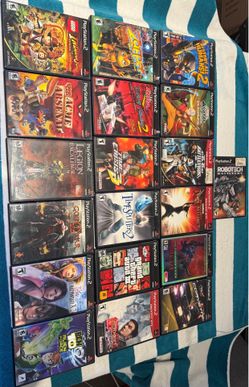 Sony PlayStation 2 PS2 19 Games Lot: TimeSplitters 2, God of War II, GTA III