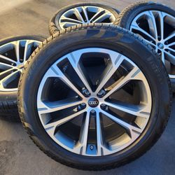 20" Audi Q7 SQ7 New OEM Wheels And Tires 
