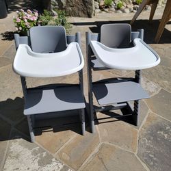 2 Stokke Tripp Trapp High Chairs
