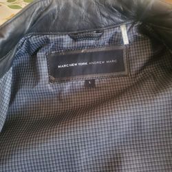 Andrew Marc Moto Style Leather Jacket