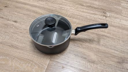 T-fal 2.5 Quart Nonstick Saucepan with Straining Lid