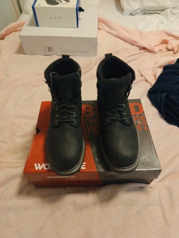 Men's Wolverine 9.5 Floorhand ST Work Boots
