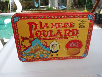 Vintage La Mere Poulard Tin