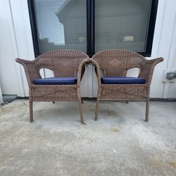 Outdoor Wicker Chairs 