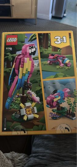 LEGO Creator 3-in-1 Exotic Pink Parrot 31144