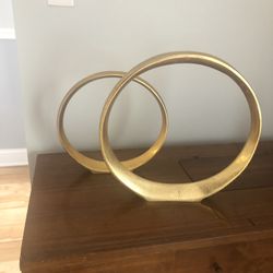 Uttermost Uttermost Jimena Gold Ring Sculptures Set/2