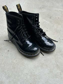 Doc Martens 1460 Black Patent Leather Boots