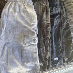 2 Pair Pro Club Basketball Shorts Medium $10 Each 