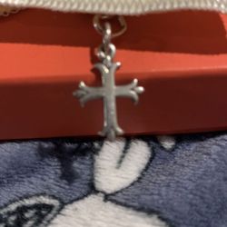 James Avery Cross Fleuree Retired Charm