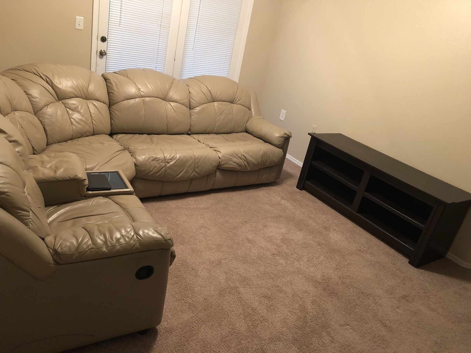 Sleeper Sofa Sectional with Recliner