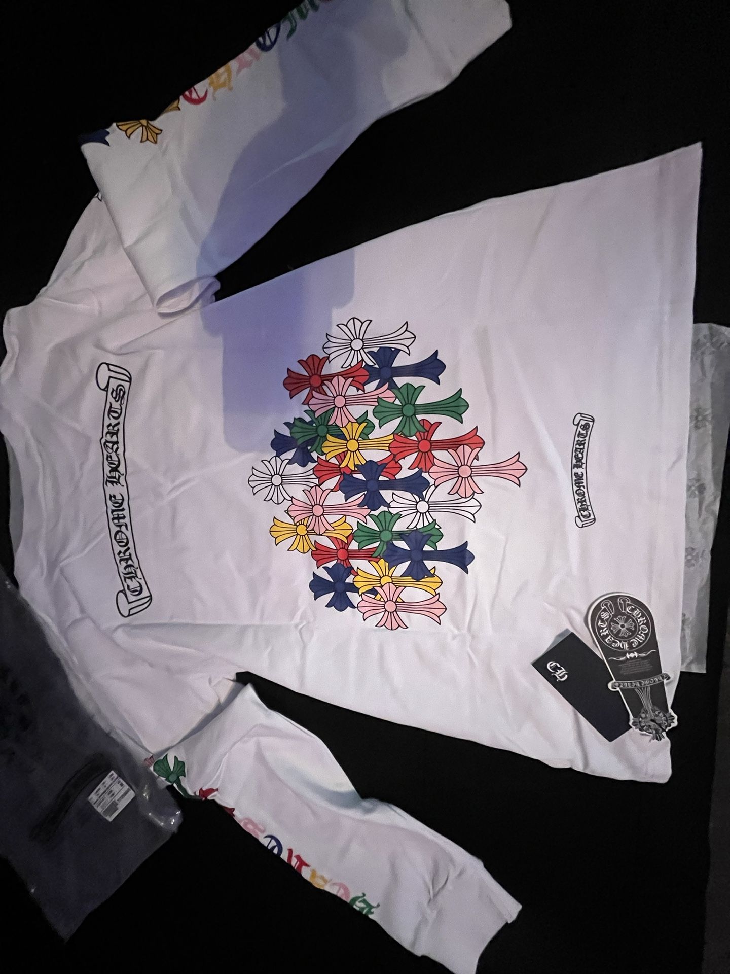 Multicolor Cross Chrome Heart Long sleeve 