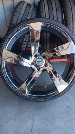 Set Wheels And Tires