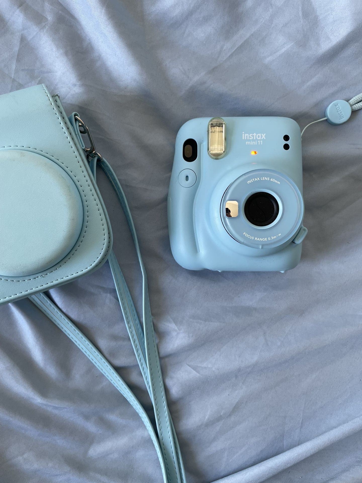 Instax mini 11 Baby Blue With Case 