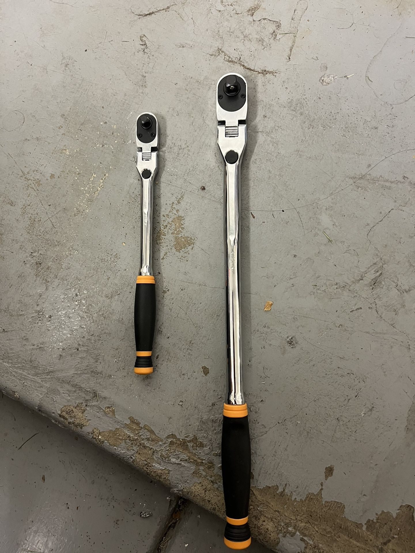 Gearwrench 120xp Locking Flex Head Dual Material 1/4 And 3/8