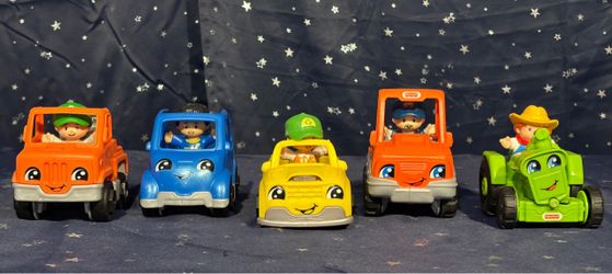 Fisher-Price Little People Vehicle Set of 5