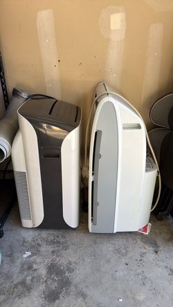 2 portable air conditioners
