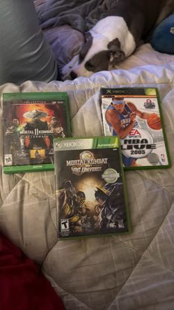 Mortal Kombat 11 aftermath Xbox one + Mortal Kombat versus DC universe, Xbox 360 in NBA live 2005 for Xbox
