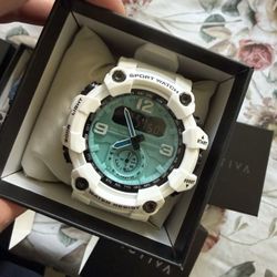 Activa Vextron 52mm Dual time watch.  New in box!