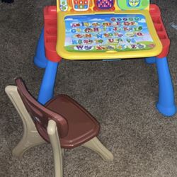 Activity Learning Table And Chair For Toddlers
