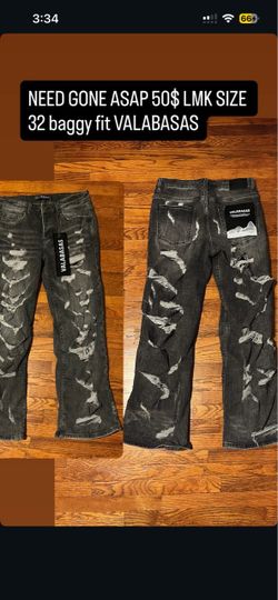 VALABASAS BAGGY FIT SIZE 32