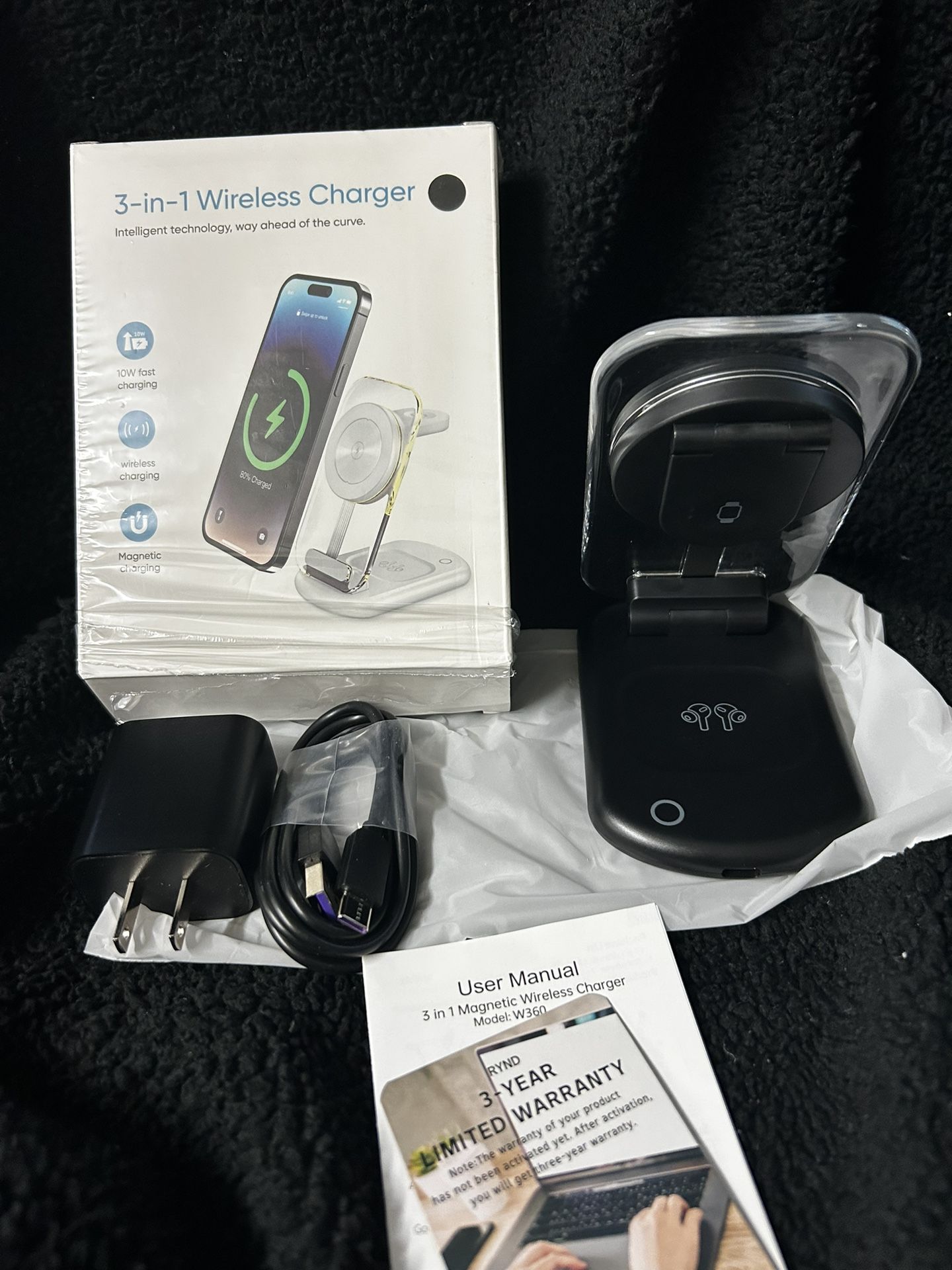 3in1 wireless Charger