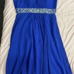 Royal Blue Prom Dress 