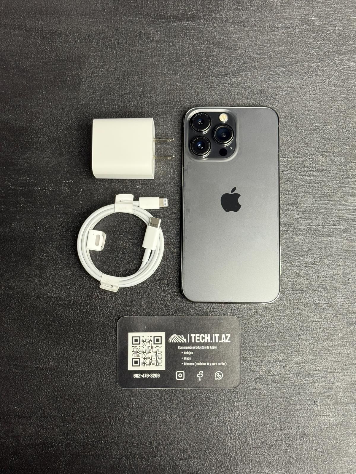 📱 iPhone 13 Pro | 128GB | Graphite | T-Mobile/Metro PCS Only | Hablo Español